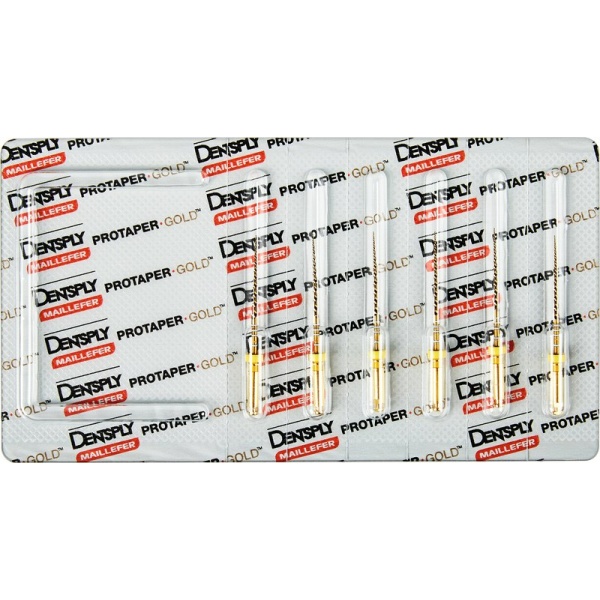 Protaper Gold F1 25mm 20 καρτελες των 6 + 10 καρτελες των 6 (Δώρο)