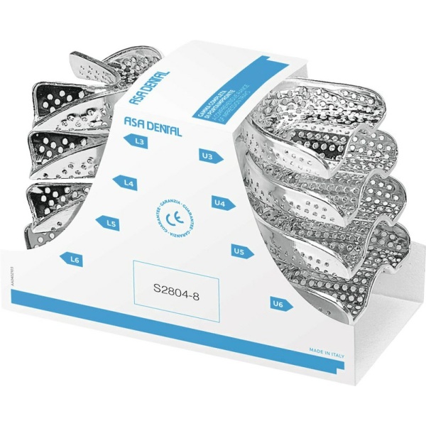 PERMA-LOCK Set 8 OK +  8 UK perforated