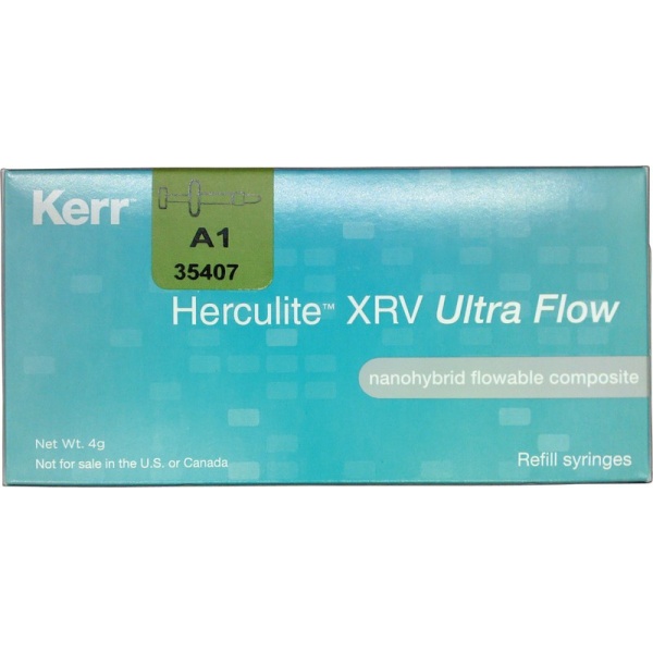 Herculite  XRV Ultra Flow 2g ! 1 συριγγα 2 γραμμαριων!